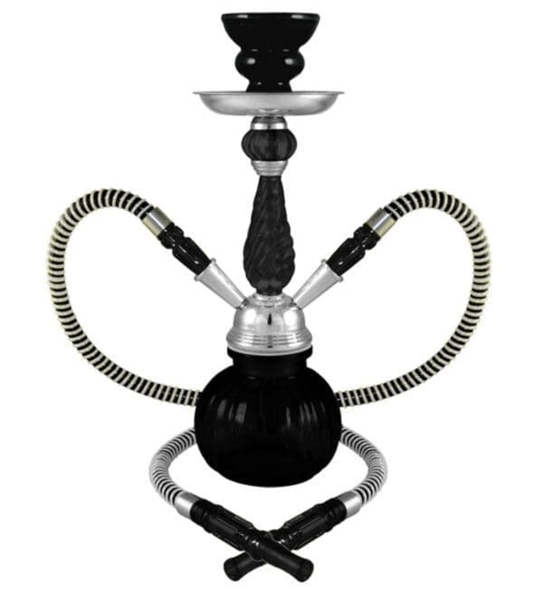 12" Posh 2-Hose Premium Hookah | Colors Vary | BluntPark.com