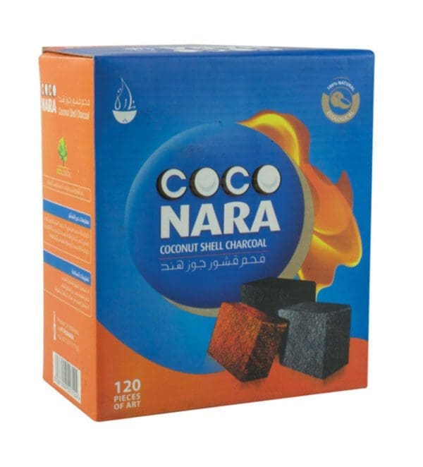 Coco Nara Hookah Charcoal | 120 Pieces | BluntPark.com