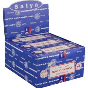 Satya Nag Champa Dhoop Stick Incense | 12 Boxes X 12 Sticks | BluntPark.com