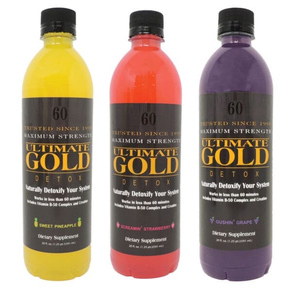 Ultimate Gold Detox Drink | 20oz | BluntPark.com