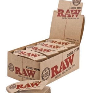 RAW Perfecto Cone Tips | 24 Piece Display | BluntPark.com