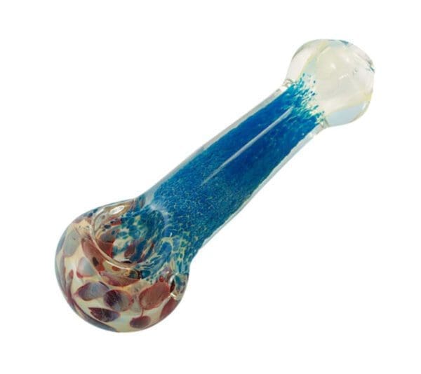 4" Multi-Color Glass Pipe | BluntPark.com