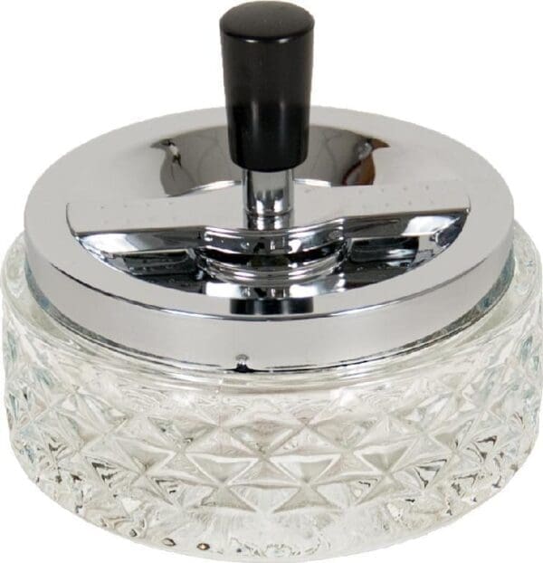 Glass Spinning Ashtrays | 4.75 Inch | BluntPark.com