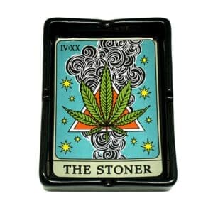 The Stoner Tarot Card Ceramic Ashtray | BluntPark.com