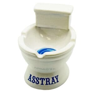 Toilet Asstray Ceramic Ashtray | BluntPark.com