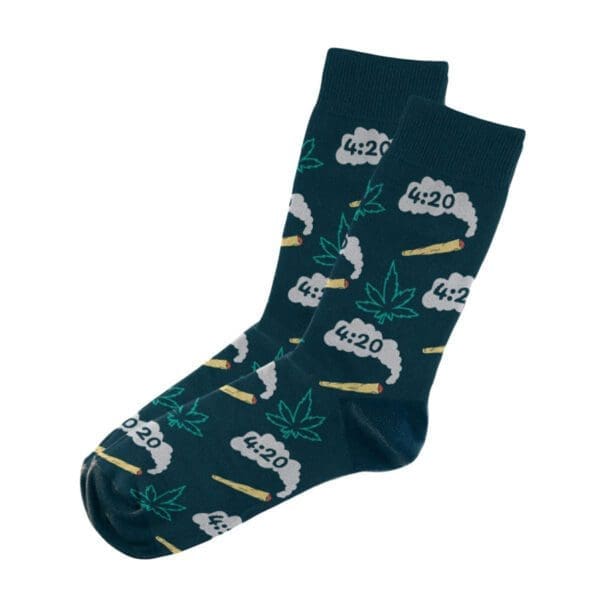 Blazing Buddies Socks | 4:20 Joint | 6 Pack | BluntPark.com