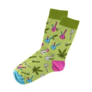 Blazing Buddies Socks | Cartoon Water Pipe | 6 Pack | BluntPark.com