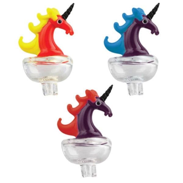 Bright Unicorn Carb Cap | 27mm | Colors Vary | BluntPark.com