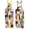 Colorful Patchwork Overall Pants | 27" Inseam | Colors Vary | BluntPark.com