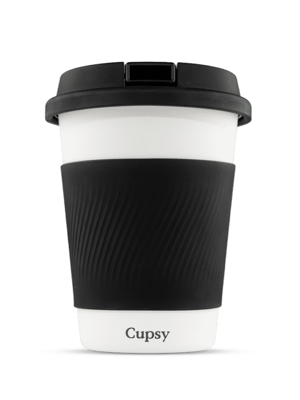 Puffco Cupsy Coffee Cup Water Pipe | 5" | Black - Image 2