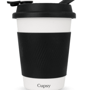 Puffco Cupsy Coffee Cup Water Pipe | 5" | Black | BluntPark.com
