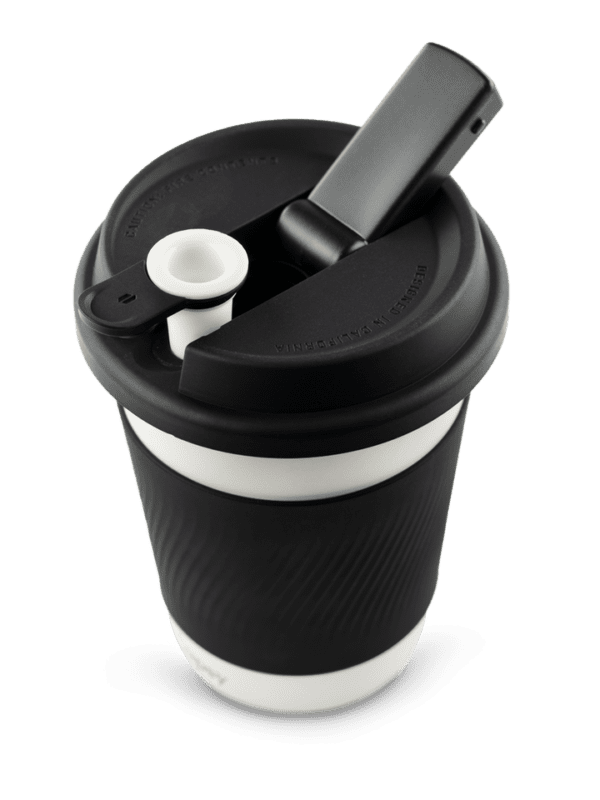 Puffco Cupsy Coffee Cup Water Pipe | 5" | Black - Image 4