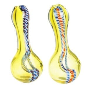 DNA Twist Spoon Pipe | 3.5" | Colors Vary | BluntPark.com