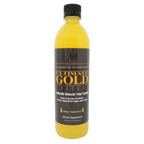 Ultimate Gold Detox Drink - 20oz - Image 4