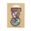 Dan Morris Peace Fingers Enamel Pin | BluntPark.com