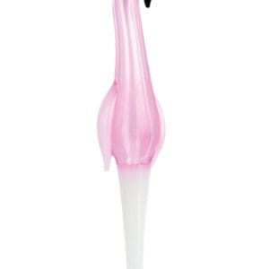 Flamingo Glass Dab Straw | 6" | BluntPark.com