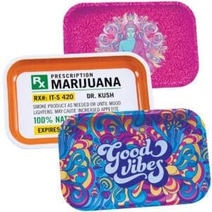 Fujima Metal Rolling Tray | 7.5"x11.25" | BluntPark.com