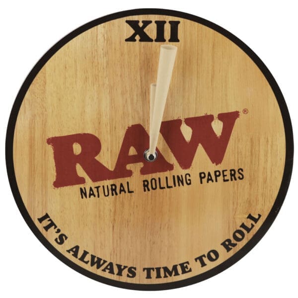 RAW Wall Clock | BluntPark.com