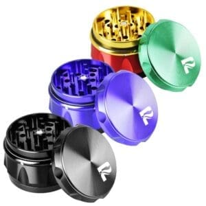 Pulsar 4pc Carver Herb Grinder | 2 Inch | BluntPark.com