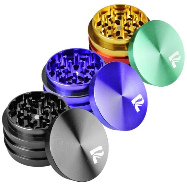 Pulsar 4pc Aluminum Tiered Grinder | 2 Inch | BluntPark.com