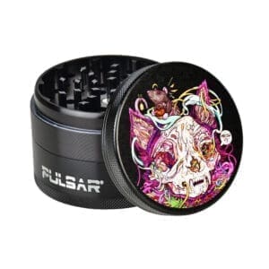 Pulsar Artist Series Metal Grinder | Courtney Hannen MrOw | BluntPark.com