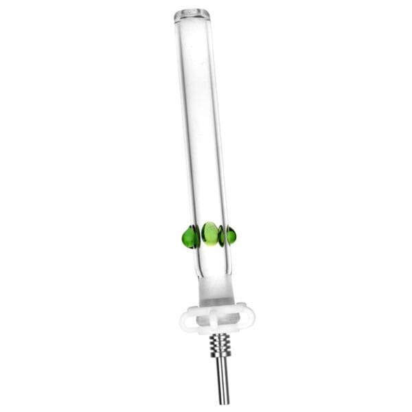 Glass Honey Straw w/ Titanium Tip | 6" | BluntPark.com