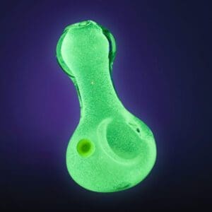 Glow Spoon Hand Pipe | Pinch Tip w/ Marble | 3" | Colors Vary | BluntPark.com