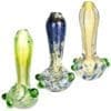 Granite Frit Glass Hand Pipe w/ Marbles | 4.5" | Colors Vary | BluntPark.com