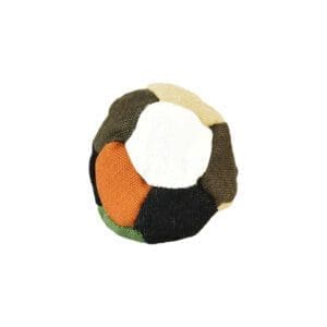 Hemp Patchwork Sand-Filled Footbag | 12-Panel | BluntPark.com