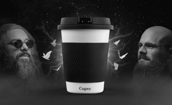 Puffco Cupsy Coffee Cup Water Pipe | 5" | Black - Image 14