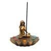 Bronze Chakra Stones Incense Burner | BluntPark.com