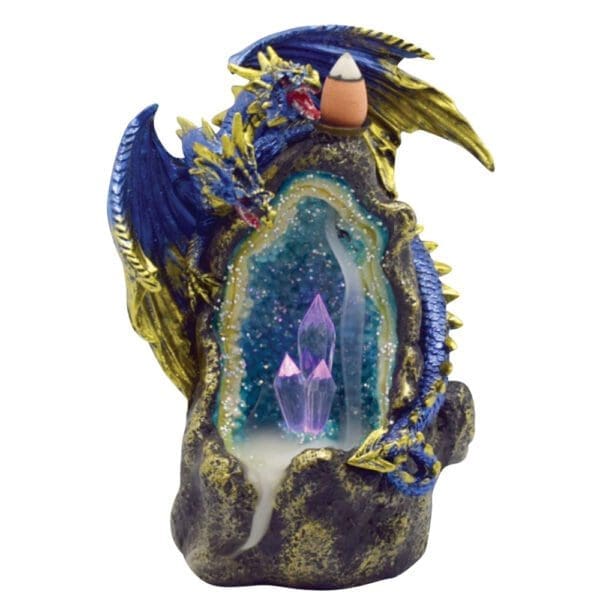 Dragon Backflow Incense Burner w/ LED | BluntPark.com