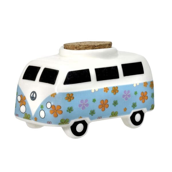 Vintage Hippie Bus Ceramic Stash Jar | BluntPark.com