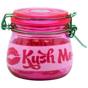Kush Me Glass Jar | BluntPark.com