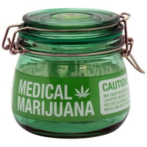 Medical Mary Jane Glass Jar | BluntPark.com