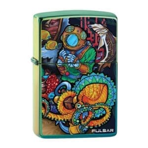 Pulsar Psychedelic Ocean Zippo Lighter | BluntPark.com