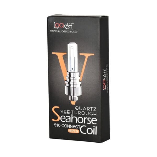 Lookah Seahorse Quartz See-Through Coil | 4 Pack - Image 3