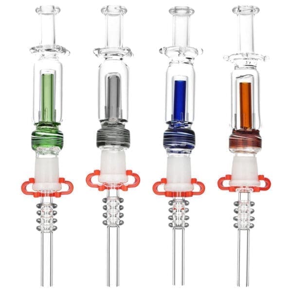 Magic Maker Bubbler Dab Straw | 7.5" | 14mm Female | Colors Vary