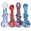Mid Twist Marbled Spoon Pipe | 4.5" | Colors Vary | BluntPark.com