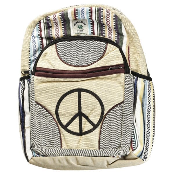 ThreadHeads Himalayan Hemp Simple Peace Backpack | BluntPark.com