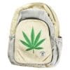 ThreadHeads Hemp Big Green Leaf Backpack | BluntPark.com