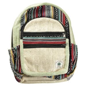 ThreadHeads Himalayan Hemp Multi-Zipper Backpack | BluntPark.com