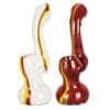 Rasta Stripe Frit Glass Bubbler | Colors Vary | BluntPark.com