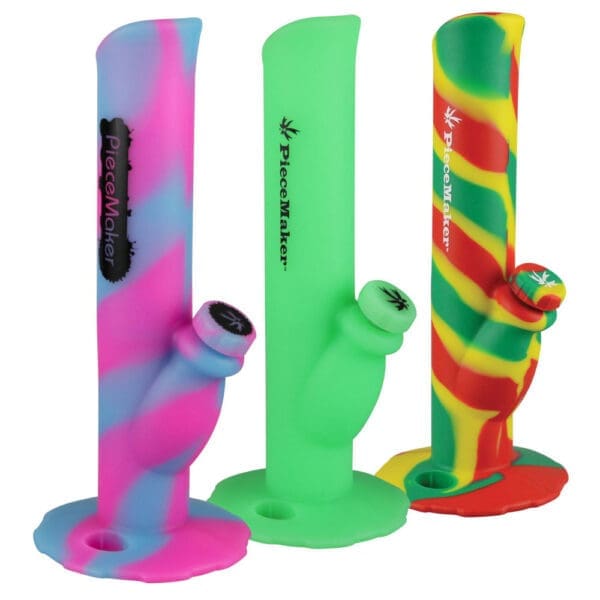 PieceMaker Kermit Silicone Bong | BluntPark.com