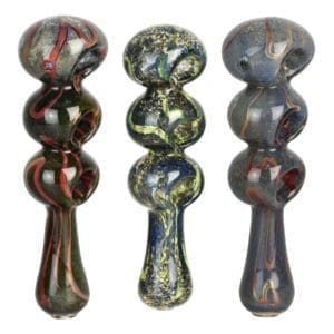 Fermion Skin Triple Bowl Spoon Hand Pipe | BluntPark.com