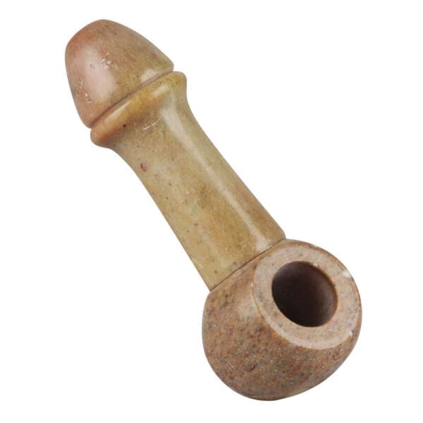 Stone Carved Penis Pipe | BluntPark.com