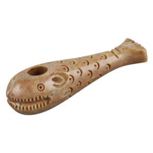 Stone Carved Whale Hand Pipe | BluntPark.com