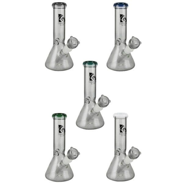 Diamond Glass Sugar Beaker Bong | BluntPark.com