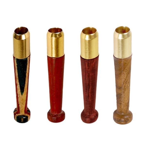 Wood Taster Bat w/ Brass Tip | Colors Vary - Image 2