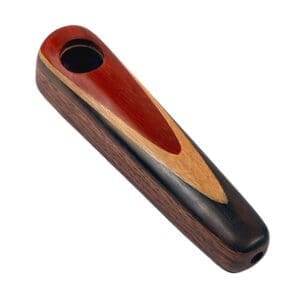 Melting Teardrop Wood Pipe | BluntPark.com